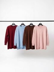 TRİKO BİSİKLET YAKA KAZAK