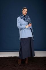 TRİKO BİSİKLET YAKA KAZAK