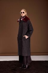 YAKASI KÜRKLÜ KABAN