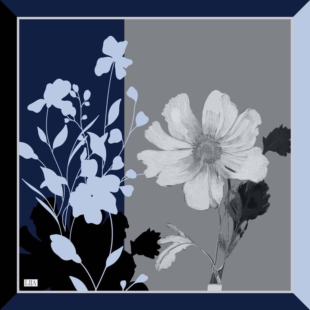 KASIMPATI EŞARP 90x90 - LACİVERT