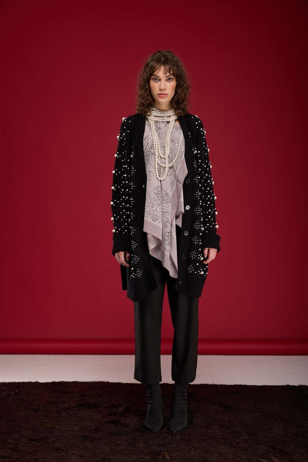 İNCİLİ TRİKO HIRKA