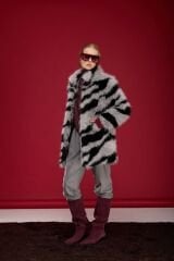 DESENLİ SUNİ KÜRK KABAN