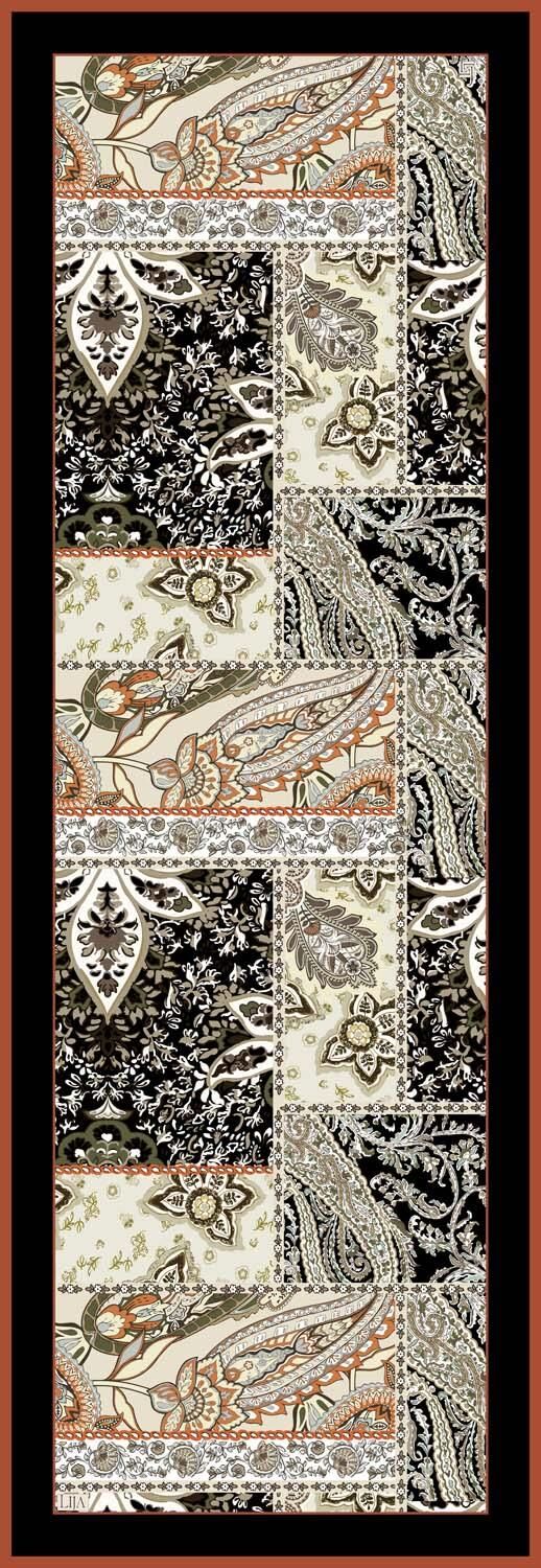 ARYA ŞAL 70x200 - SİYAH