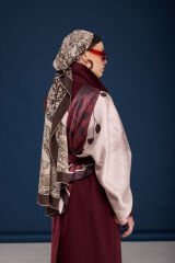 ARYA ŞAL 70x200 - KAHVE