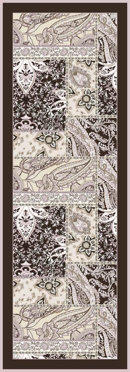 ARYA ŞAL 70x200 - KAHVE