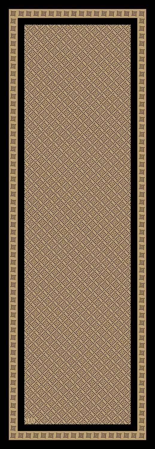 KÜÇÜK LOGO ŞAL 70x200 - GOLD
