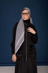 KÜÇÜK LOGO ŞAL 70x200 - GÜMÜŞ