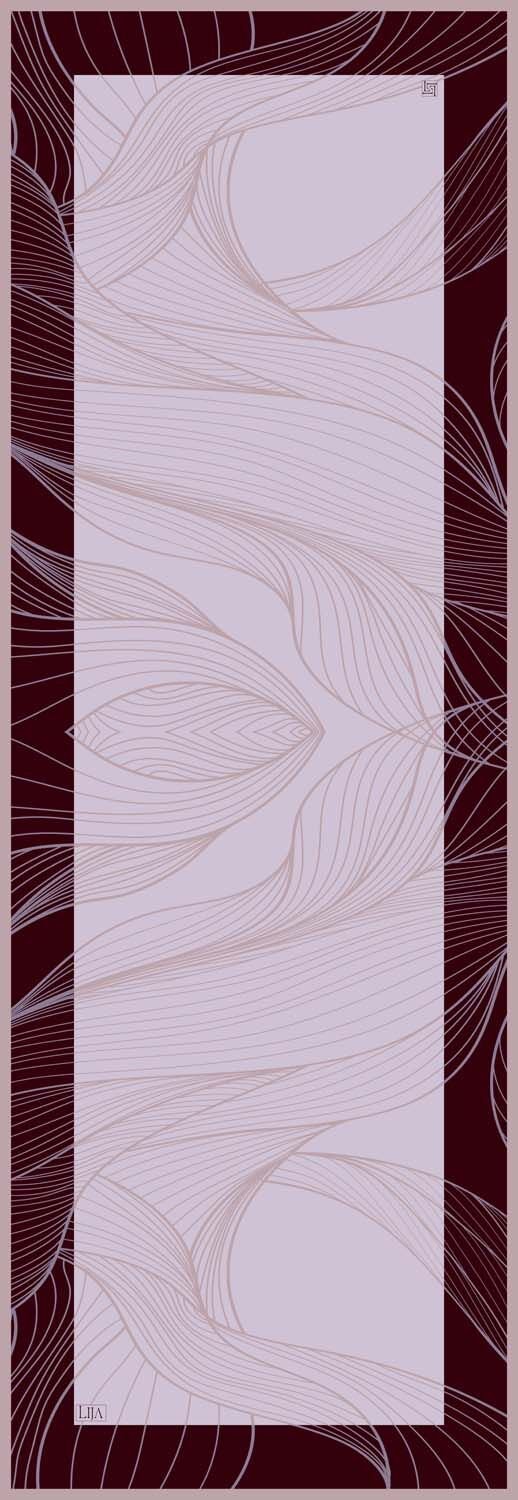 IŞIK ŞAL 70x200 - LİLA